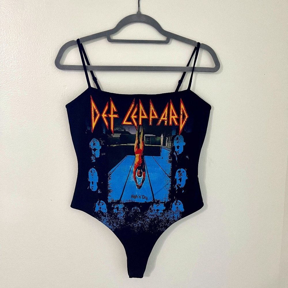 Guess Def Leppard Bodysuit